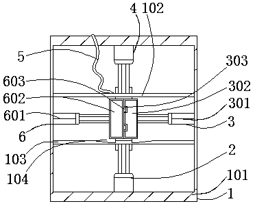 Spraying device for spring processing
