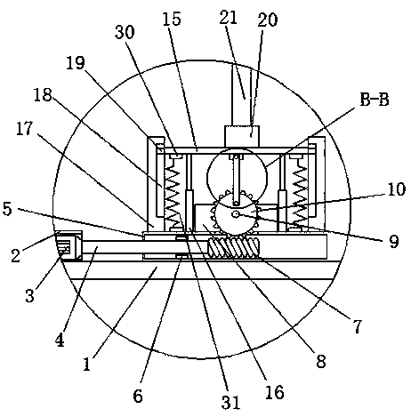 Quick angle adjustment and shock absorption method of a roof photovoltaic power generation mounting plate