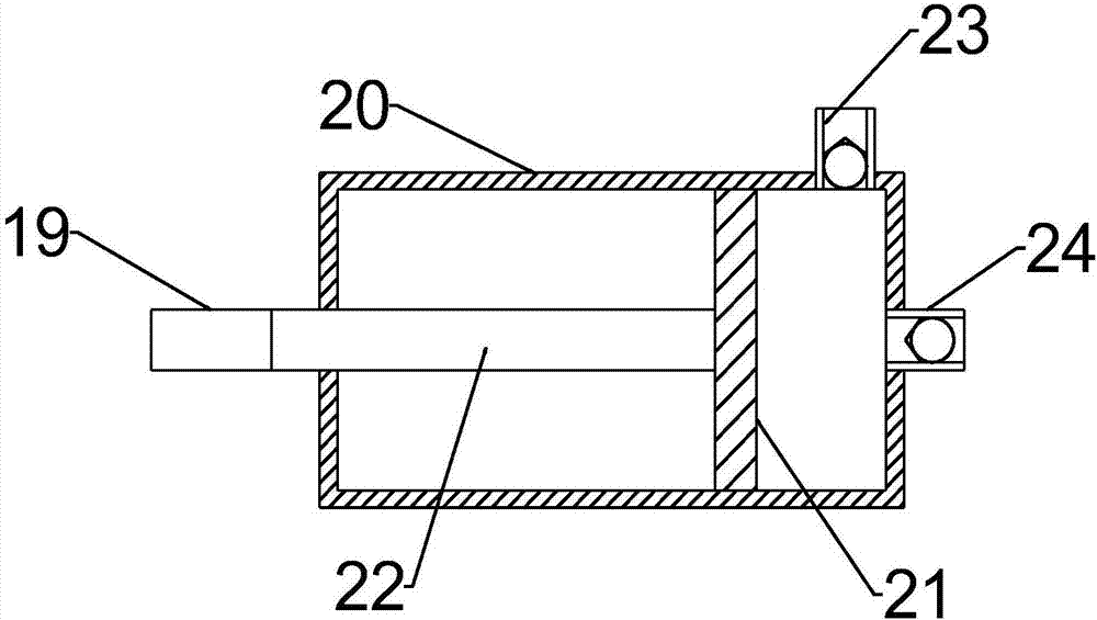 Material screening device capable of efficiently preventing dust and blockage