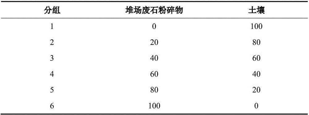 Ecological recovery matrix for vanadium ore waste rock stockyard, preparation method and application thereof
