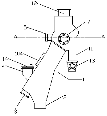 Winnowing machine for separating cotton stalk fiber and floc