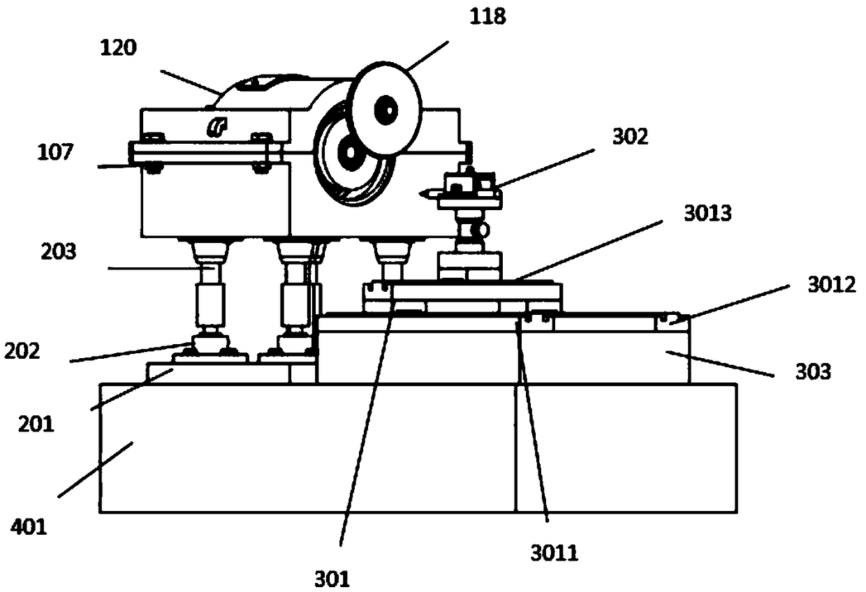 Miniature equipment and method for grinding monocrystal diamond micro blades