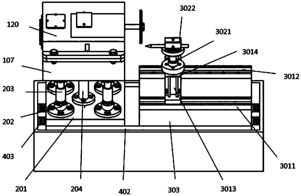 Miniature equipment and method for grinding monocrystal diamond micro blades