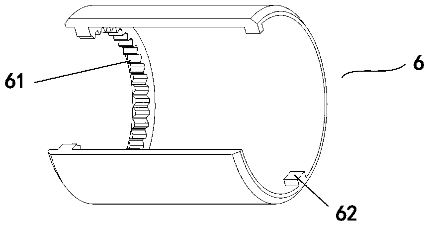 Anti-loosening optical-fiber connector plug shell body