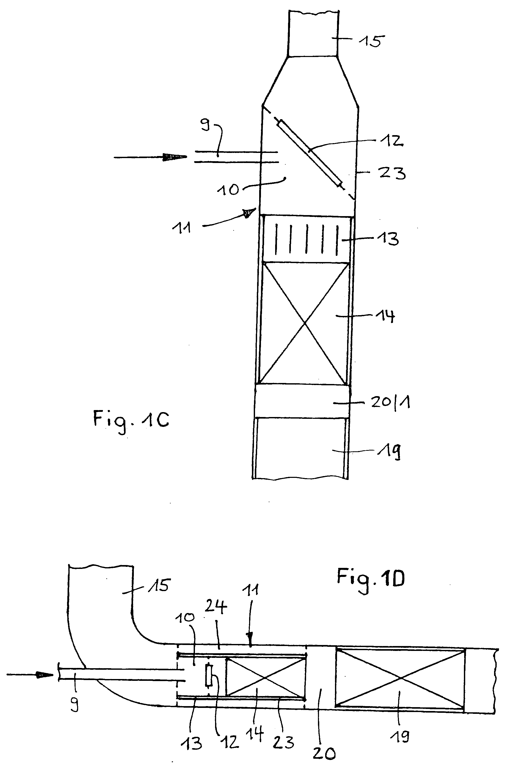 Device and method for producing ammonia from solid urea pellets