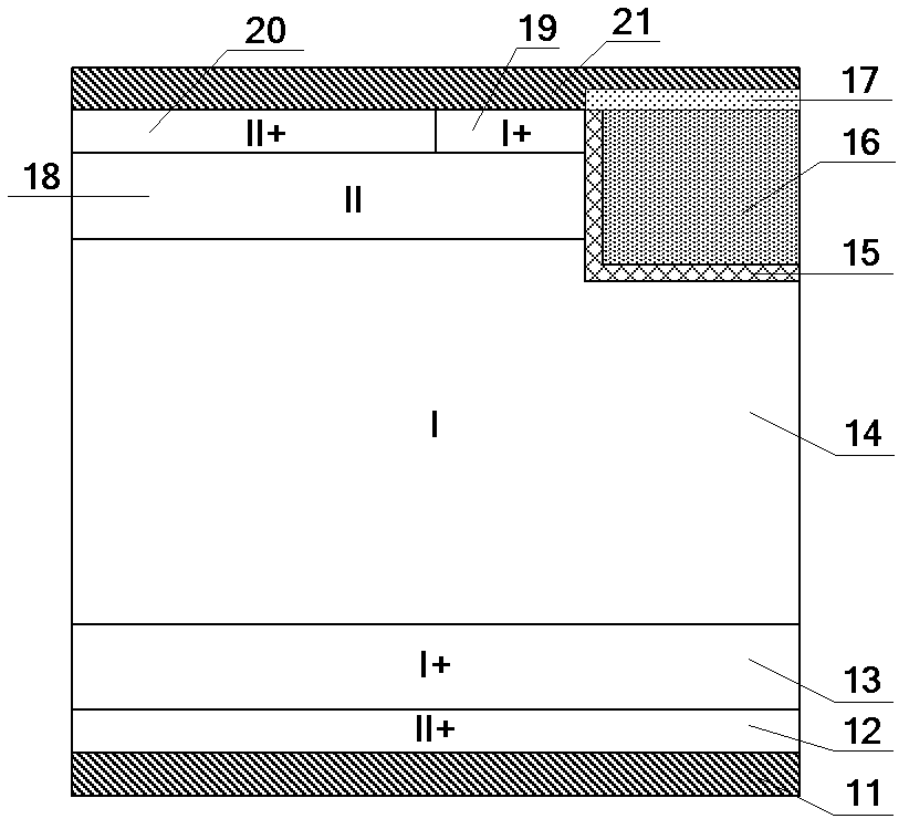 Insulated gate bipolar transistor with floating buried layer