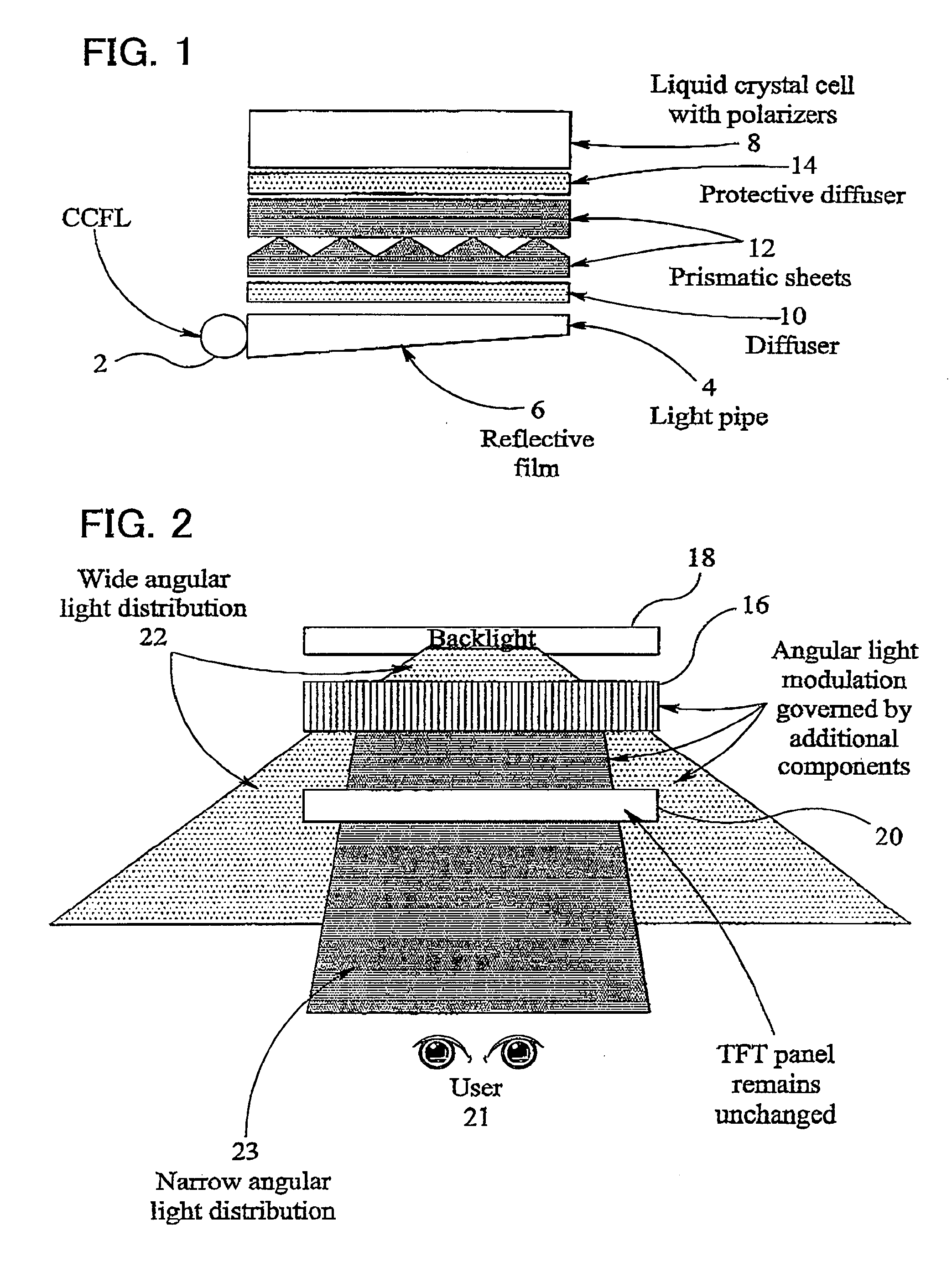 Illumination system and a display incorporating the same