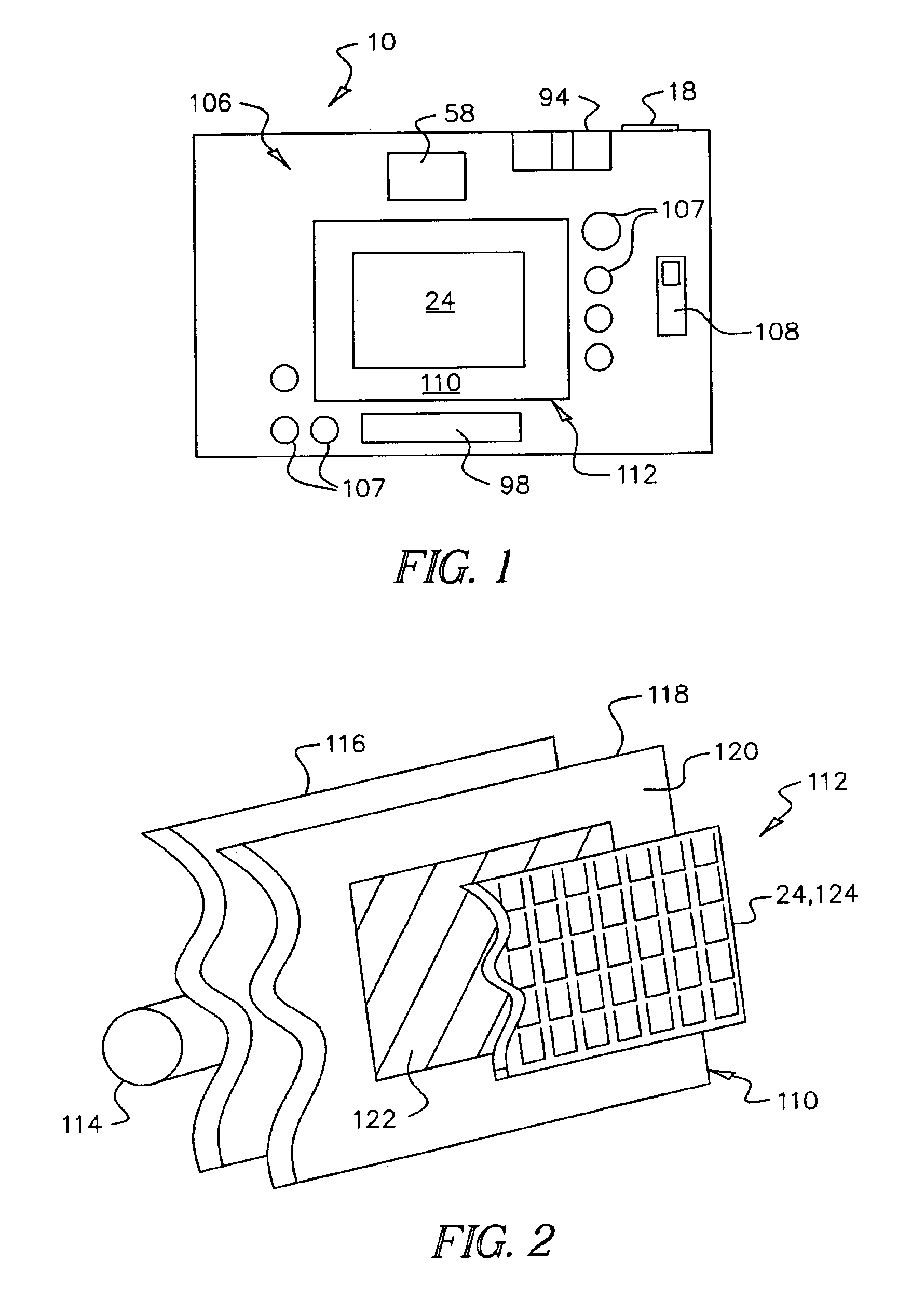 Camera having verification display and white-compensator and imaging method