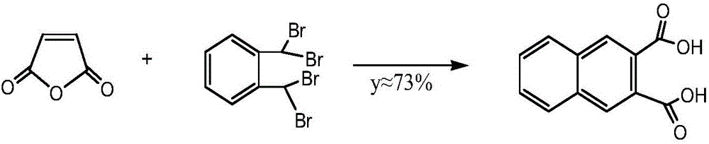 Preparation method of 2,3-naphthalic acid