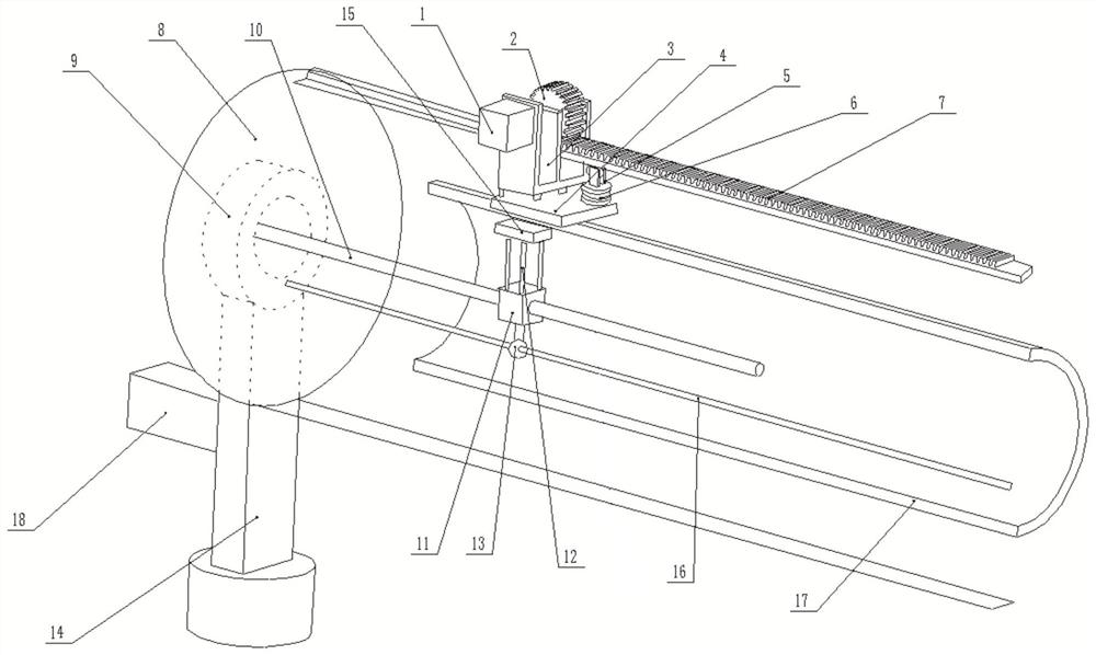 An automatic deicing device for naval artillery