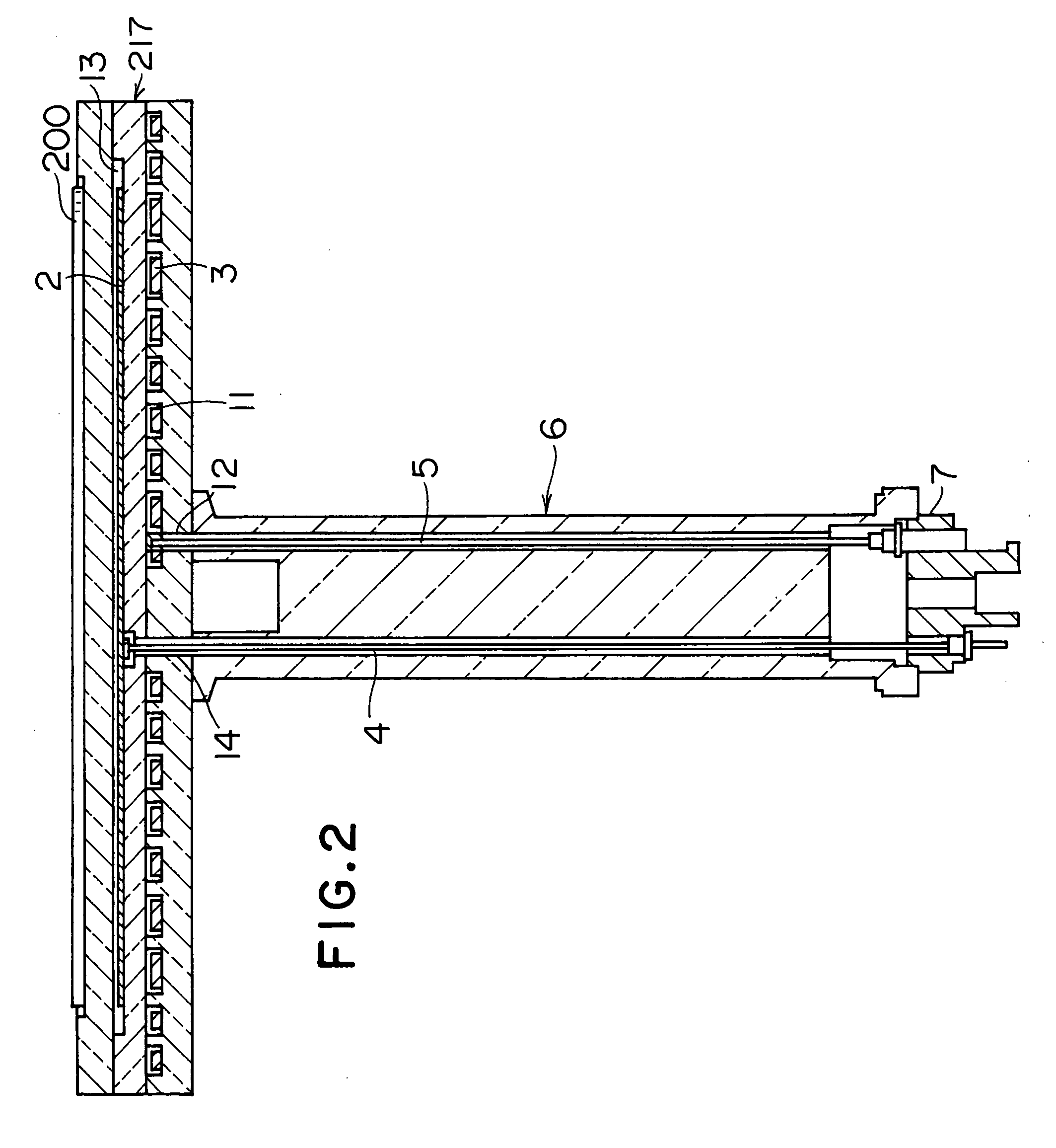 Semiconductor producing device and semiconductor producing method