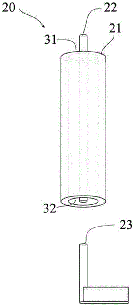 Atmospheric plasma jet generation device with hollow substrate and electrodes