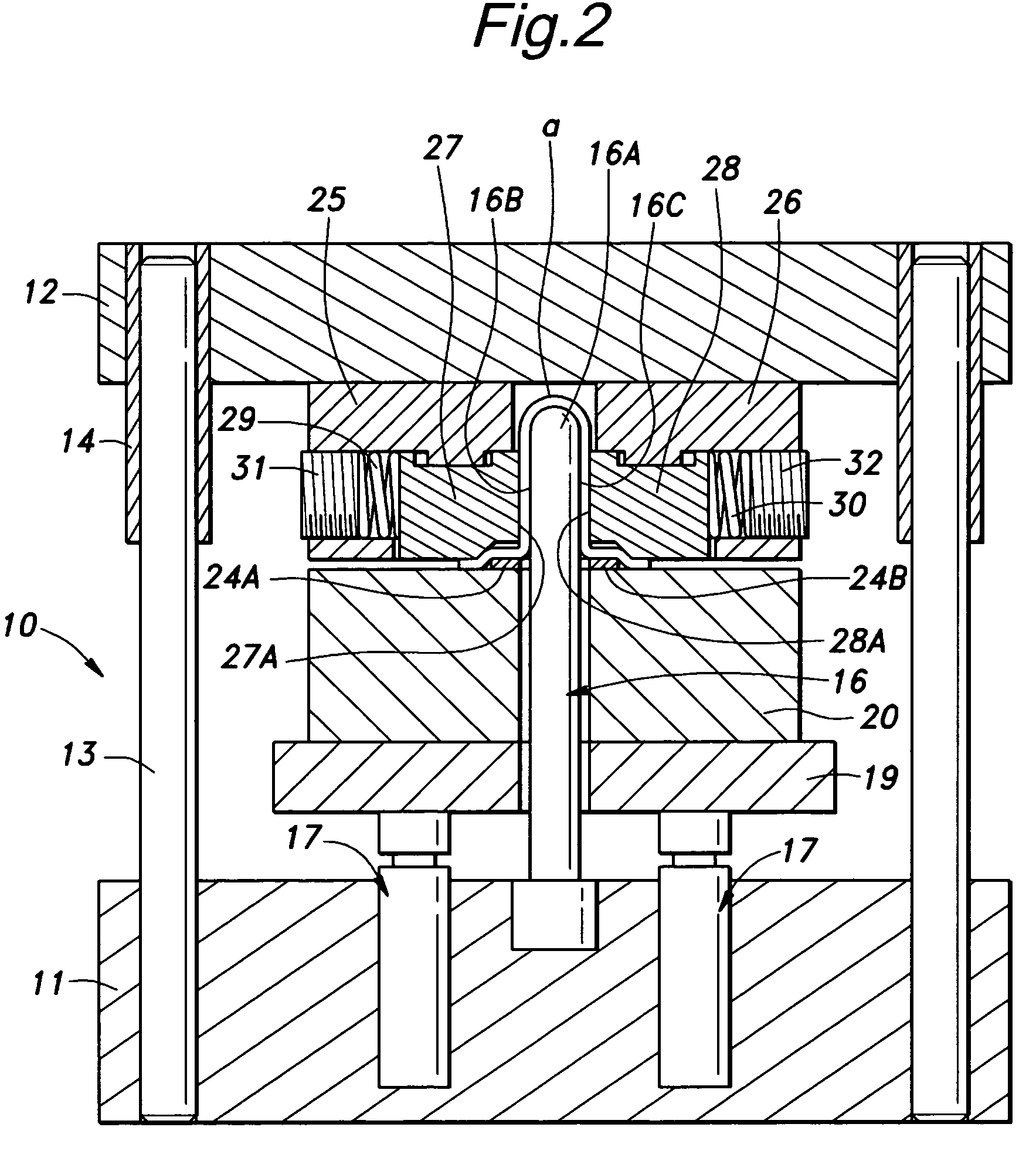 Method for manufacturing an edge protector and die assemblies therefor