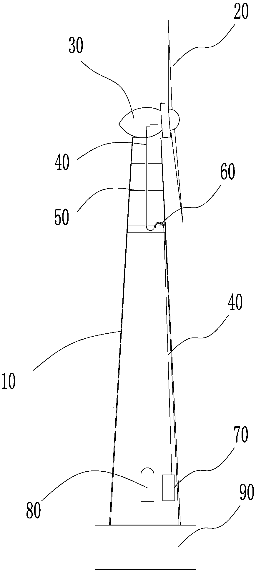 Surrounding and protecting structure with outer surface provided with resistance reducing device