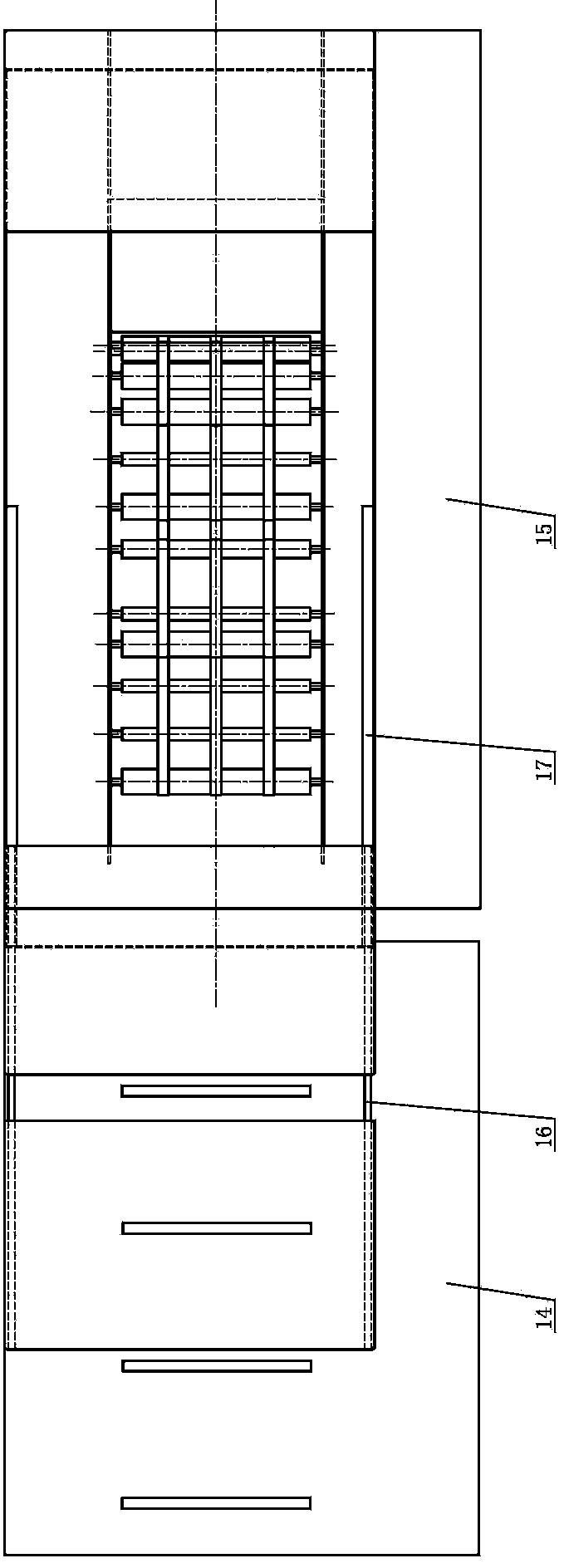 Large-sized bill sorter capable of expanding upward and downward