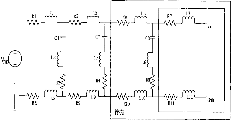 Three-dimensional NoC noise model and simulating method thereof