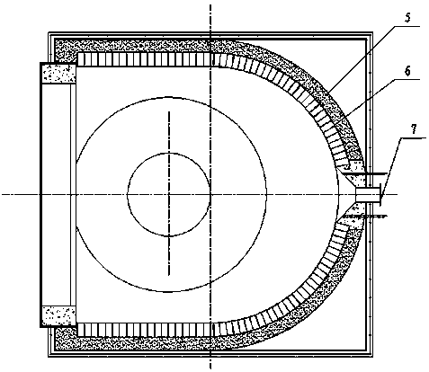 A communication device used in waste incineration system