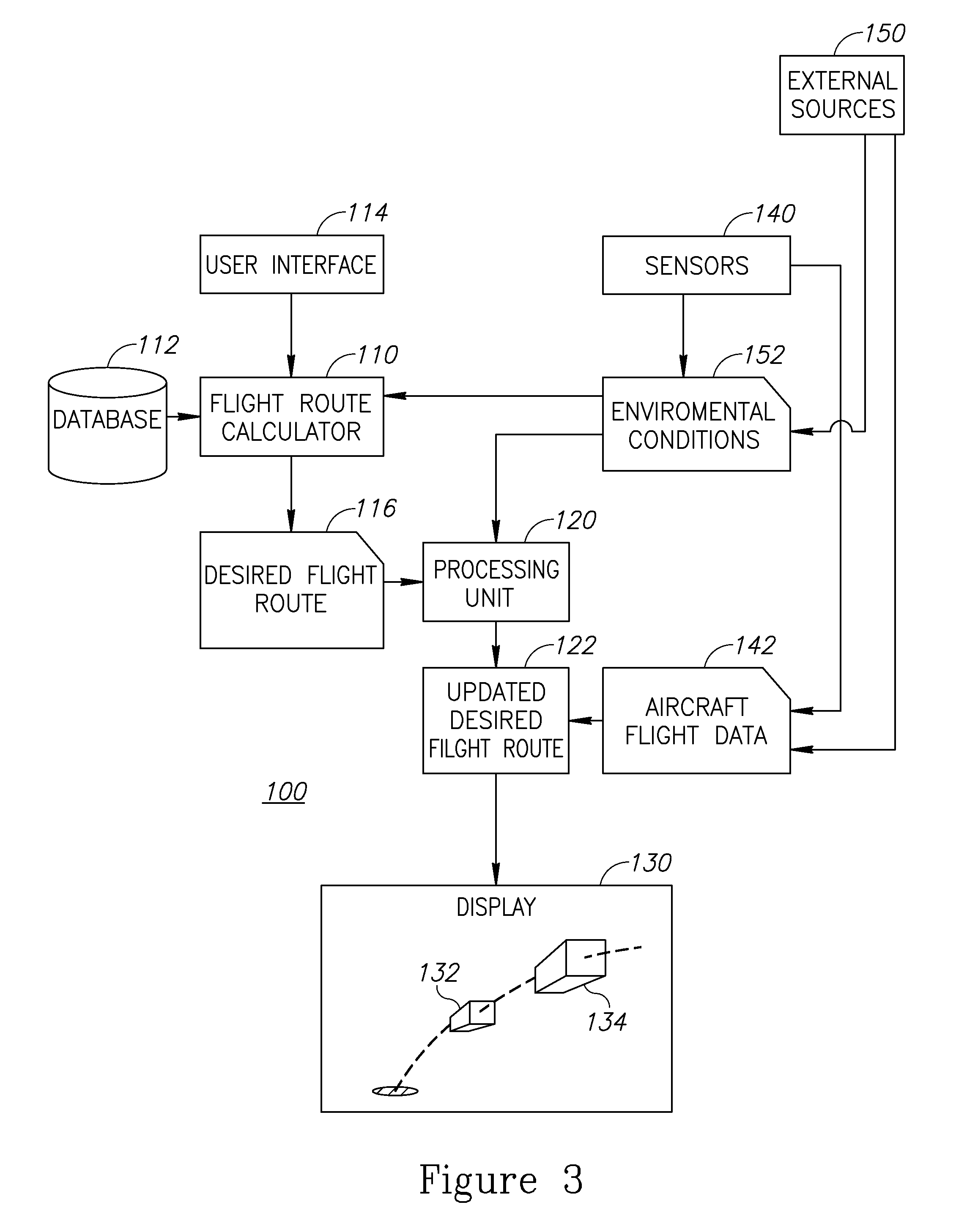 System for guiding an aircraft to a reference point in low visibility conditions