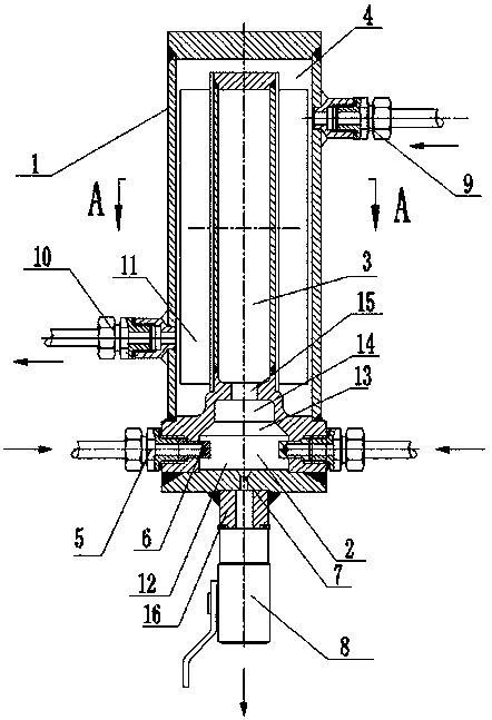 Vortex heating pressure adjuster