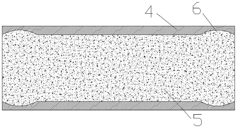 Manufacturing method of large-specification aluminum alloy composite material with width of 1500 mm or above