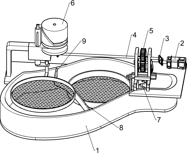 A portable seed separator