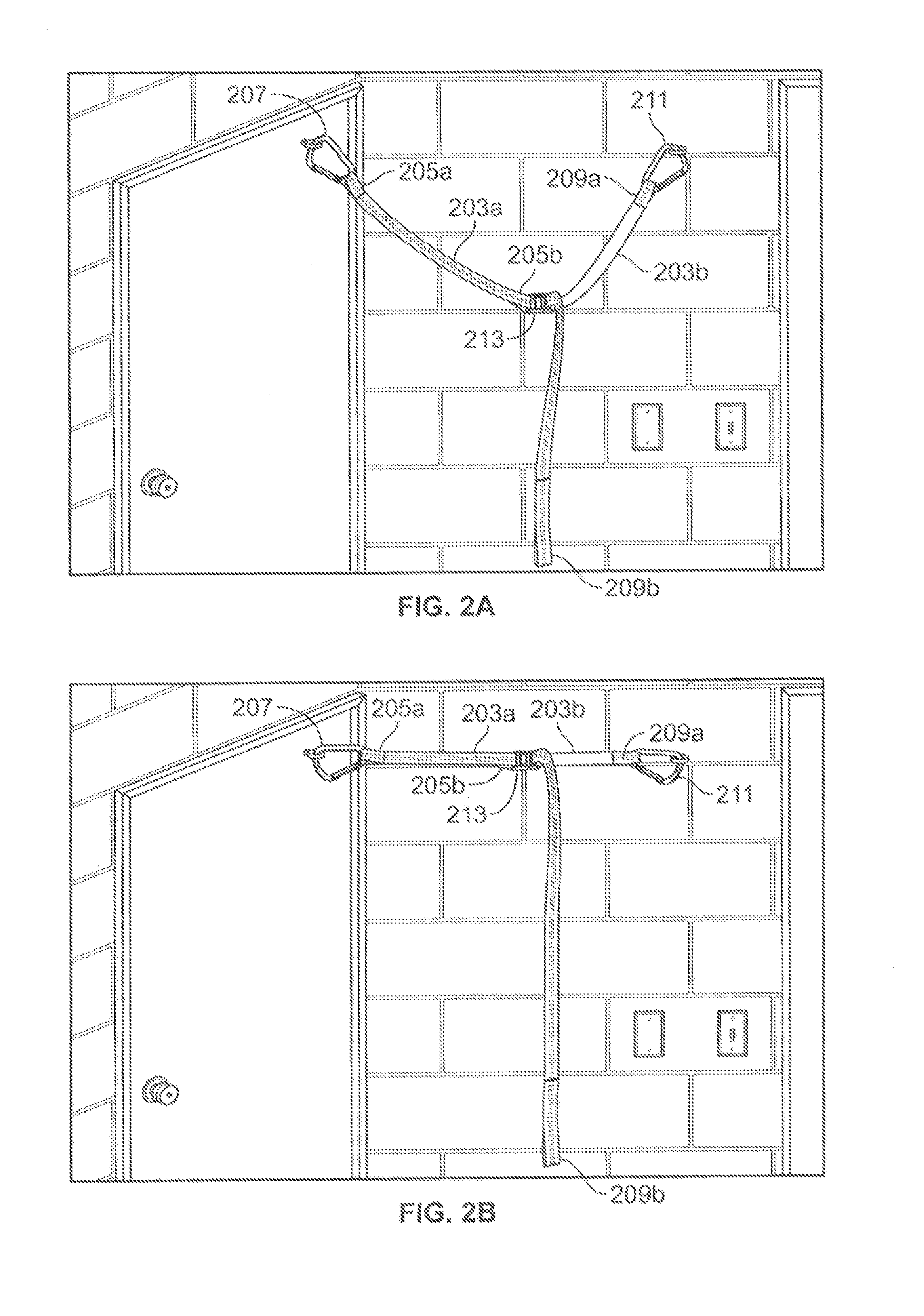 Apparatus and method for securing a door