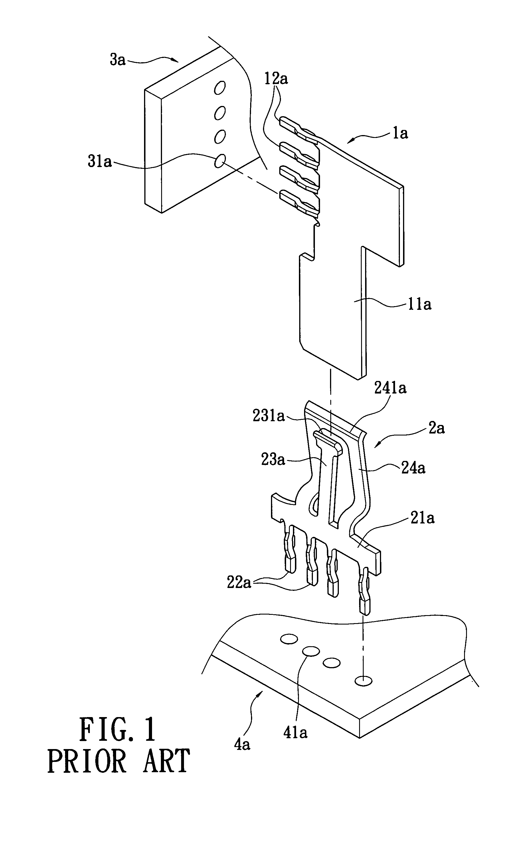 Power source terminal structure