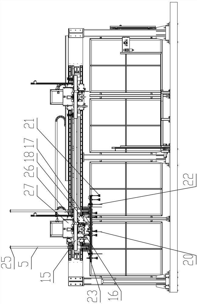 Cantilevered top cap transport cart system