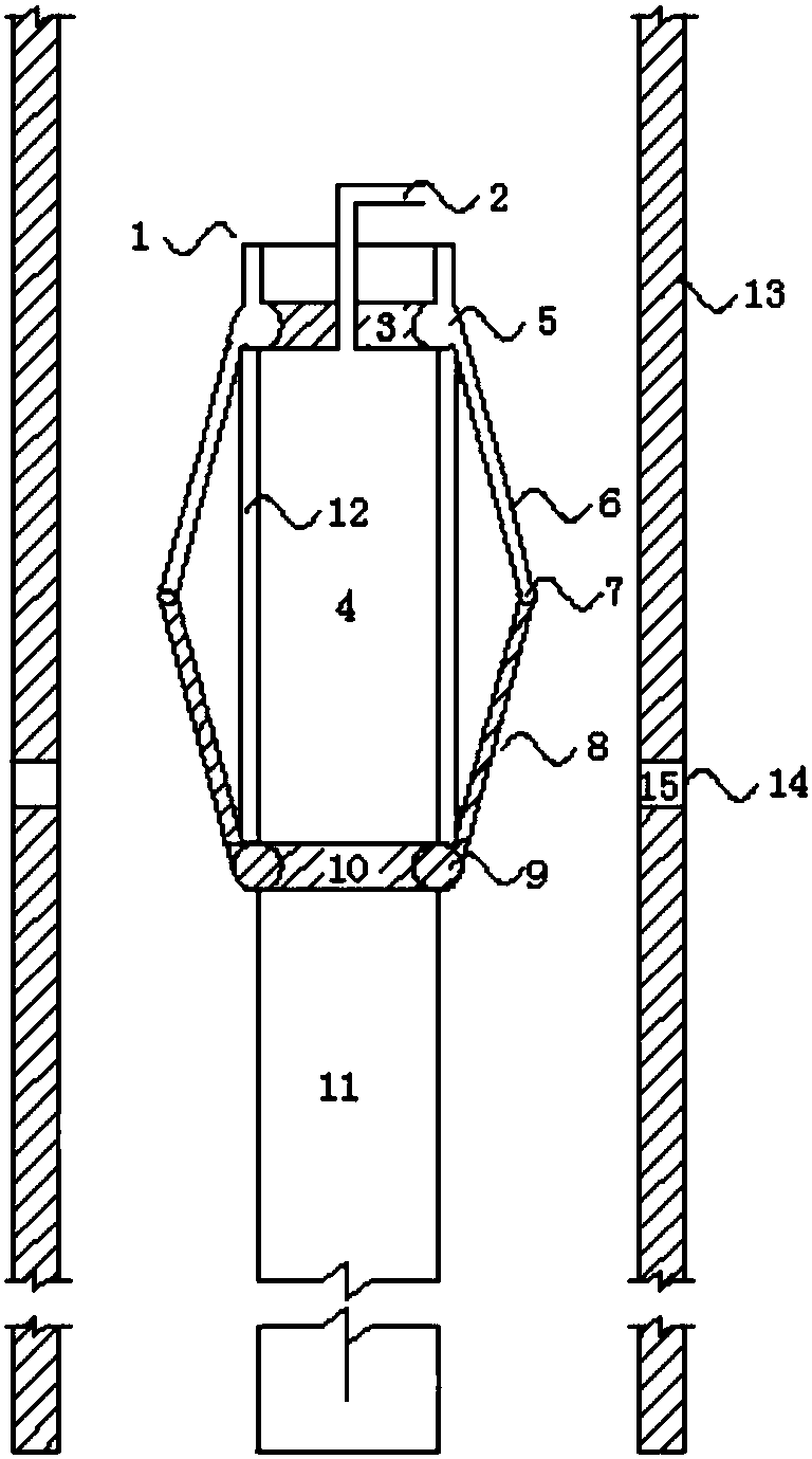Construction device and method for multifunctional pipe pile for drainage of land reclamation and island building
