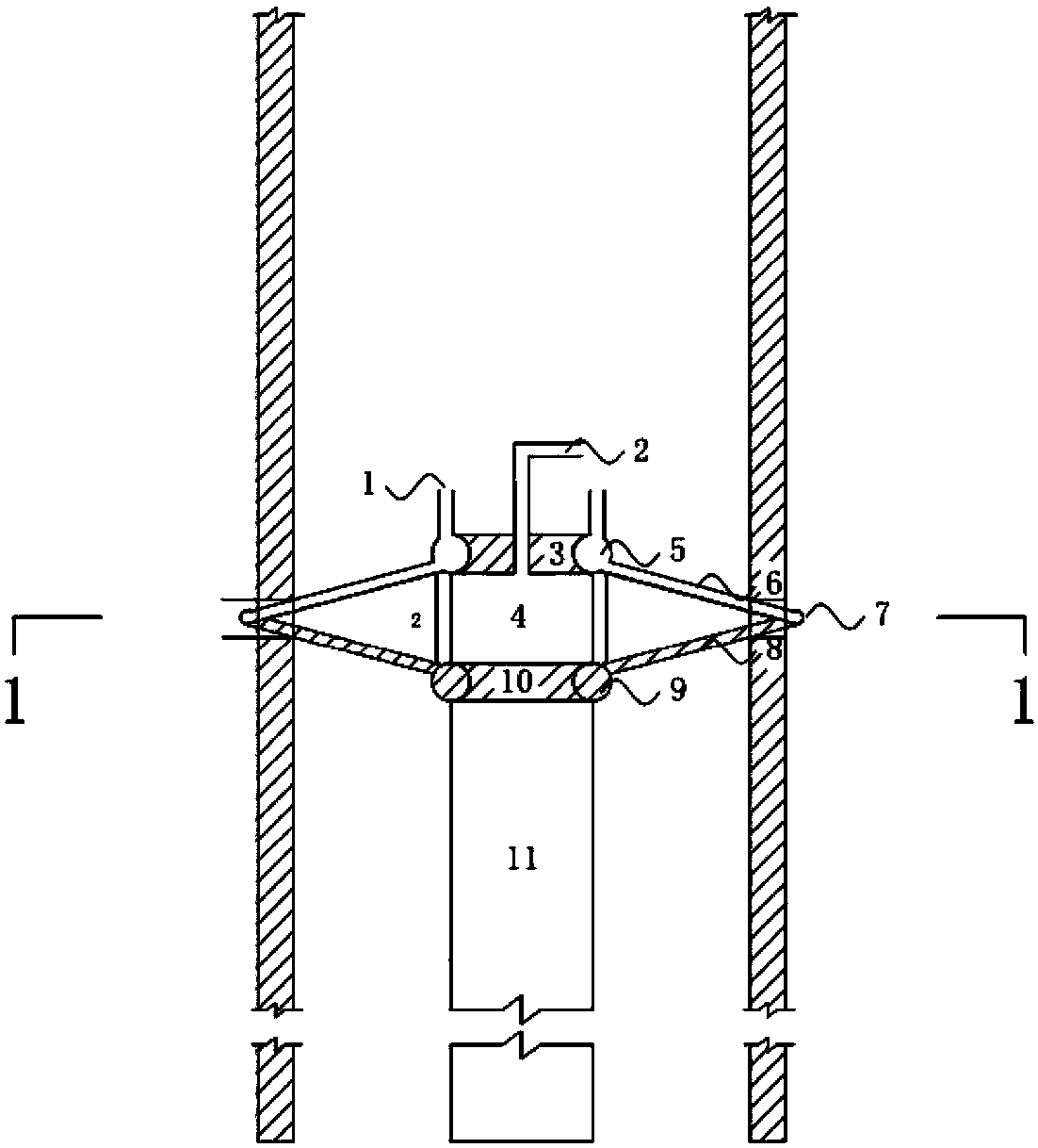 Construction device and method for multifunctional pipe pile for drainage of land reclamation and island building