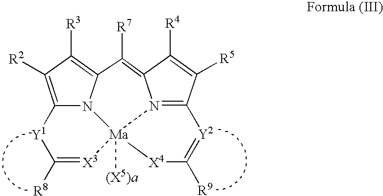 Compound or its tautomer, metal complex compound, colored photosensitive curing composition, color filter, and production