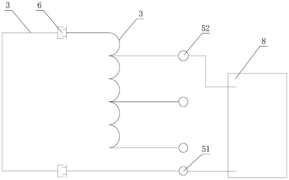 Mutual inductor turn number conversion device