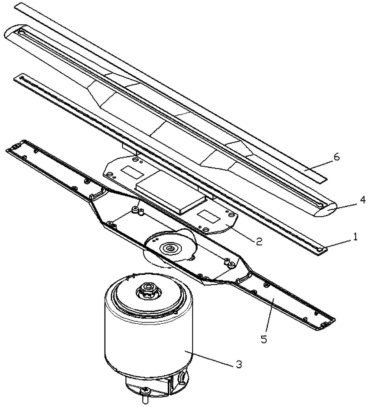 3D LED rotating display device and method