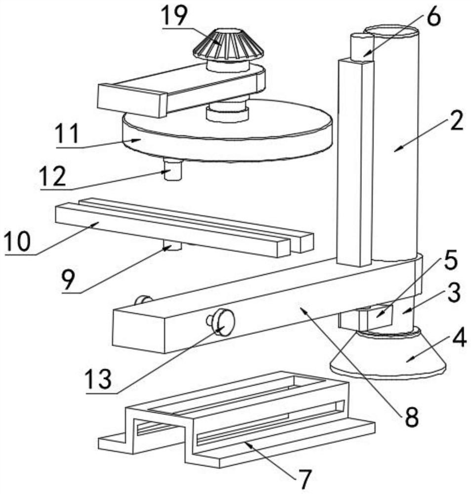 Telescopic sewage suction pipe and drainage channel desilting device