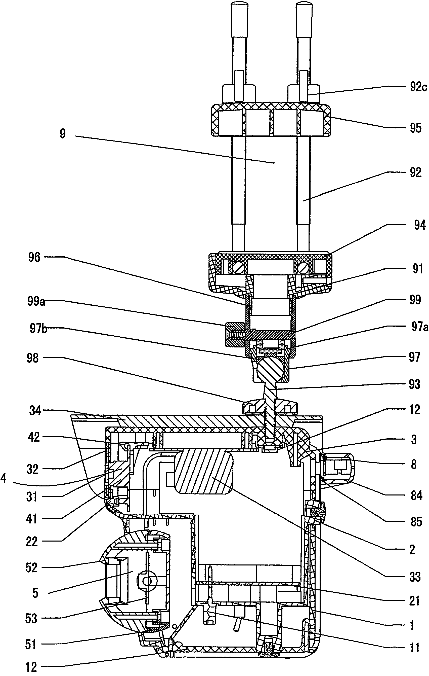 Infrared ray induction monitor camera