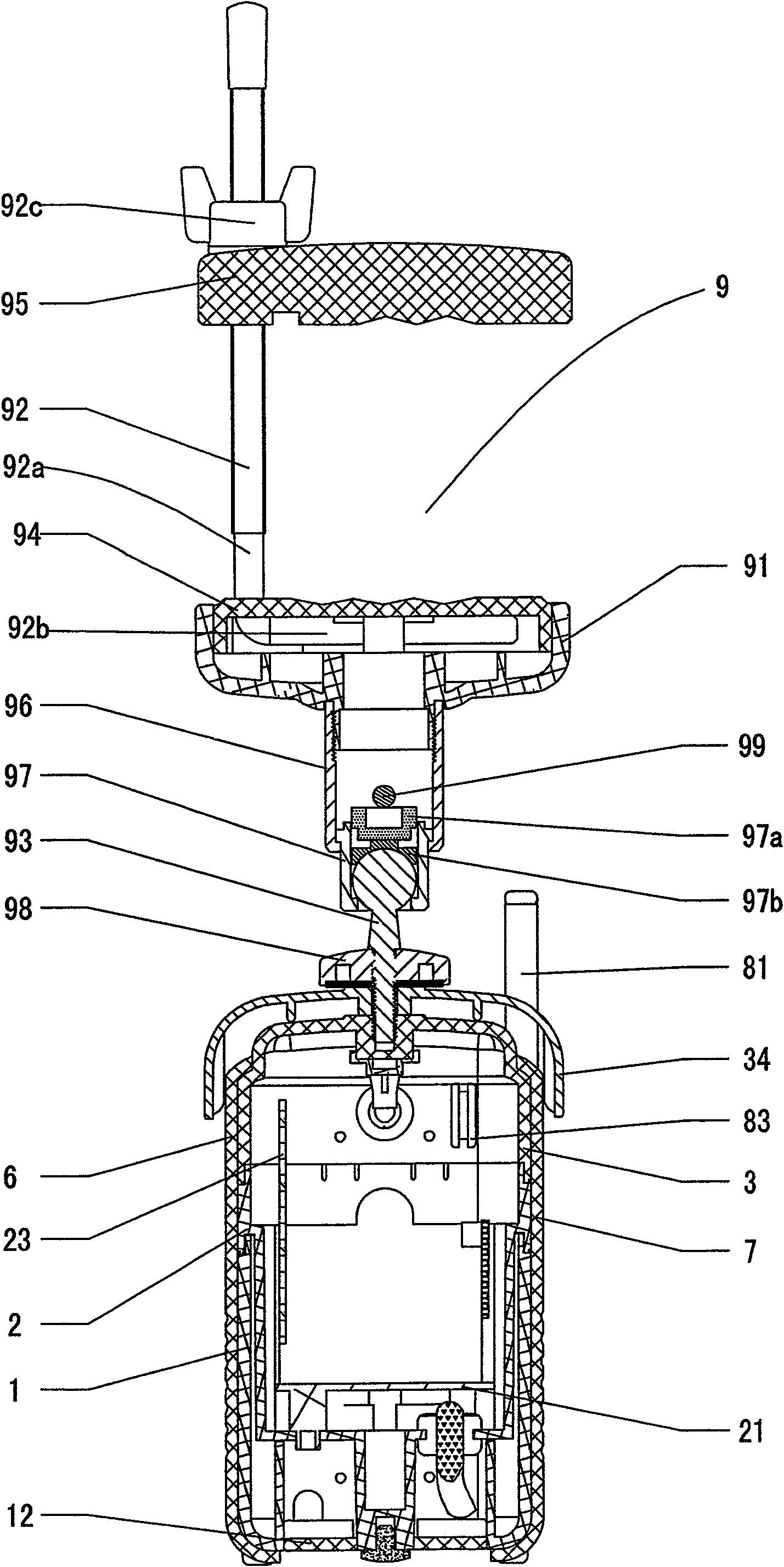 Infrared ray induction monitor camera