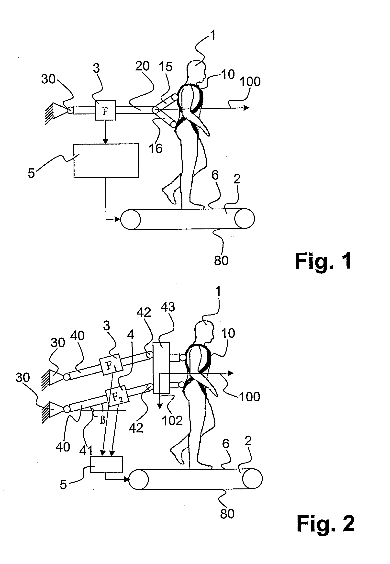 Device and Method for an Automatic Treadmill Therapy