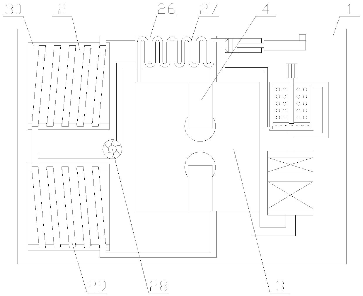 Environmentally friendly metal composite panel production equipment