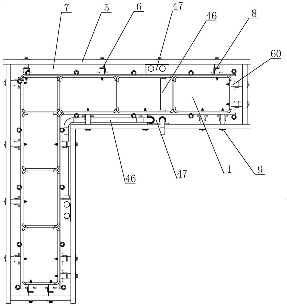 A shear wall with integrated section steel as the skeleton and its on-site construction method