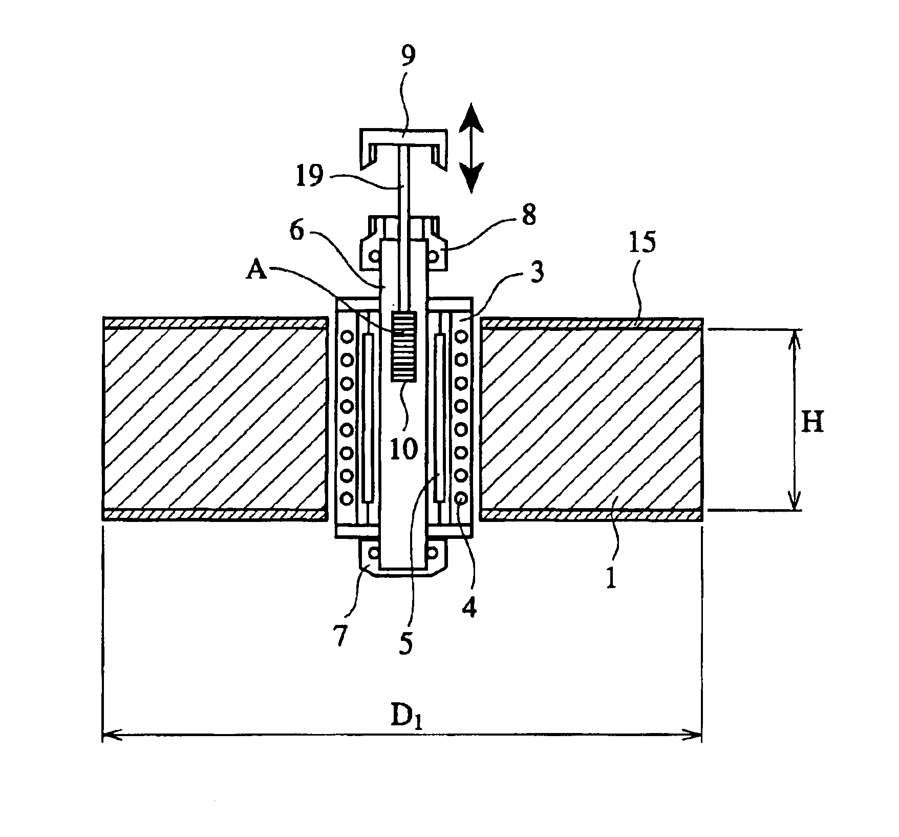 Heat-treating furnace with magnetic field and heat treatment method using same