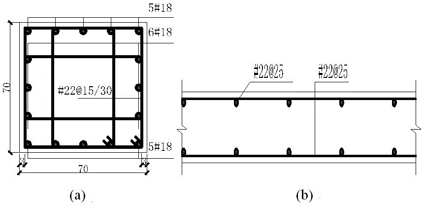 Design method for improving anti-collapse ability of RC frame core tube structure