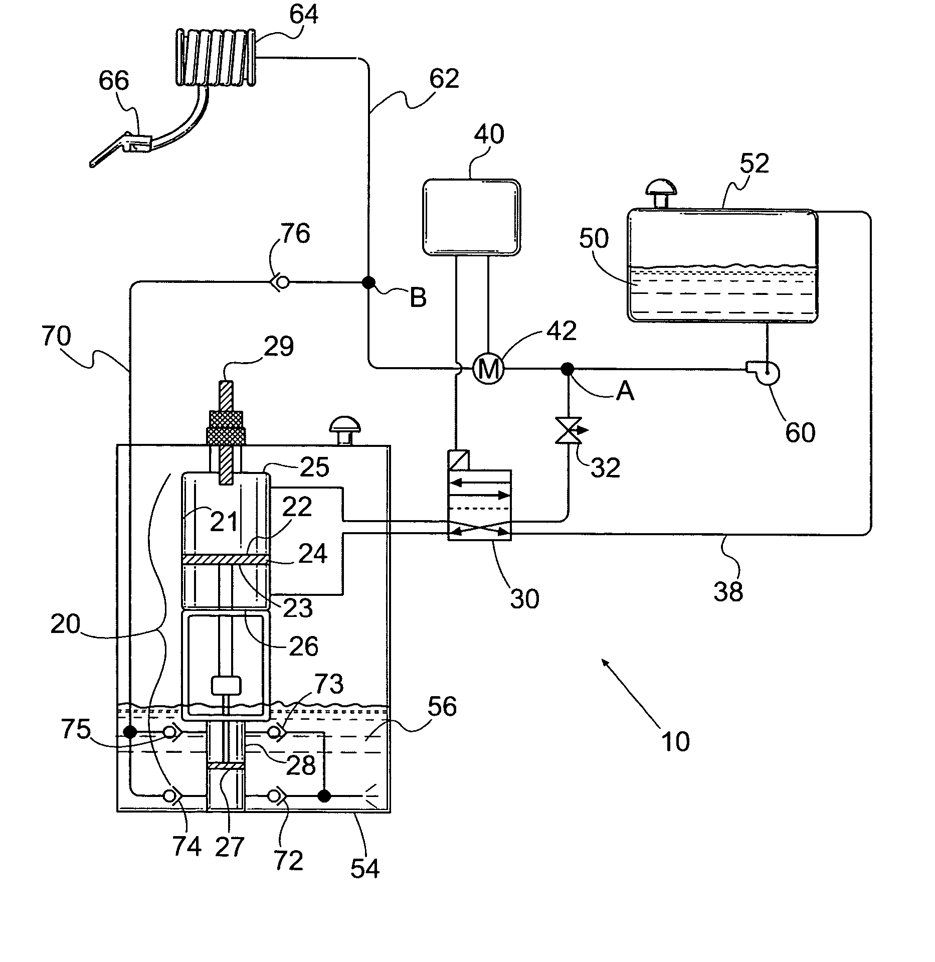 Fluid powered additive injection system
