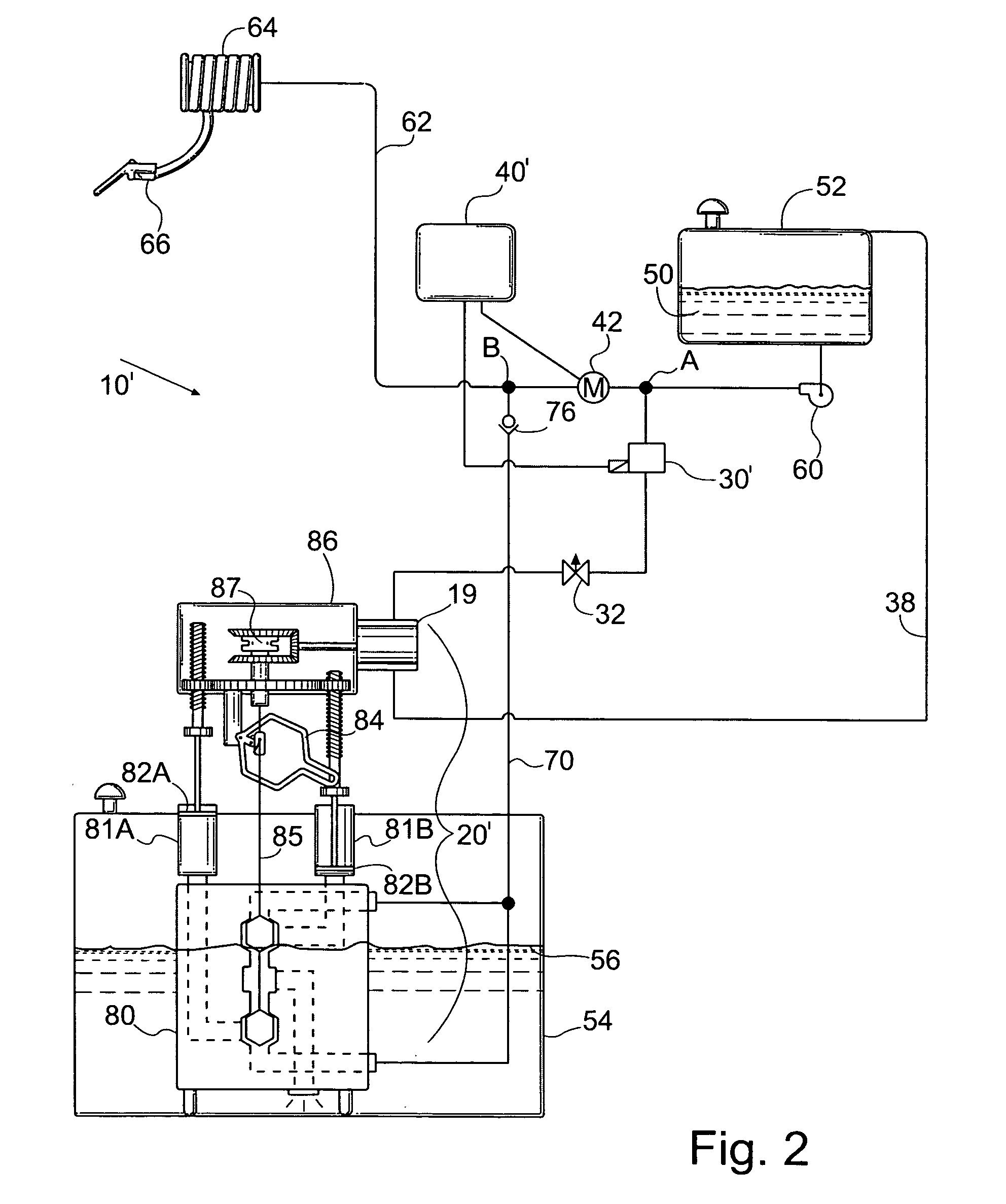 Fluid powered additive injection system
