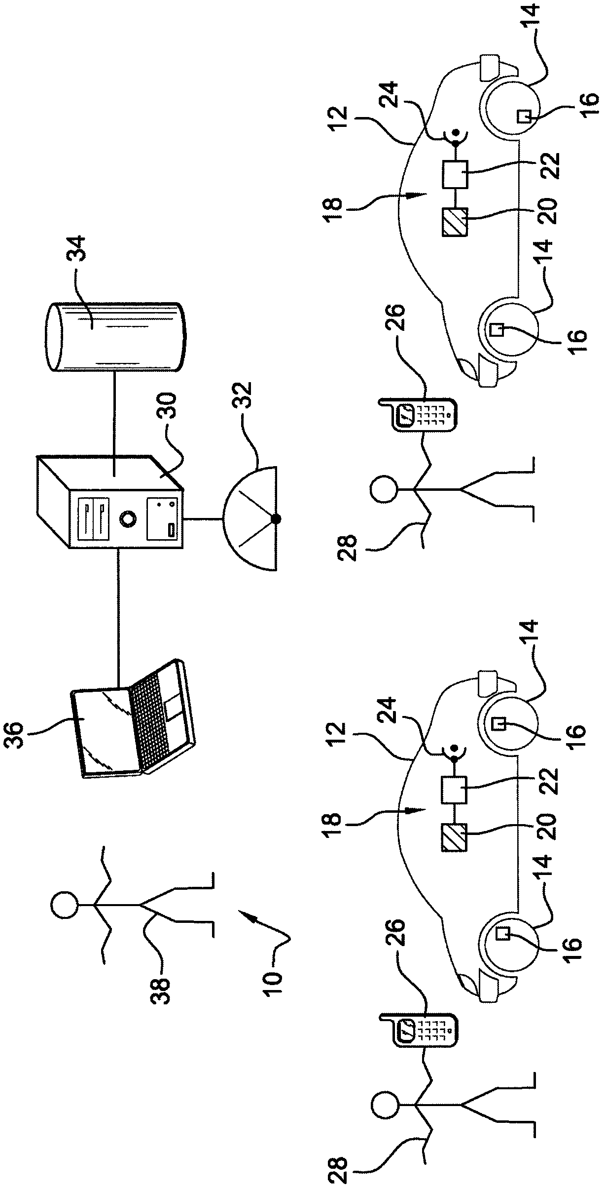 Method For Monitoring The Condition Of A Tire