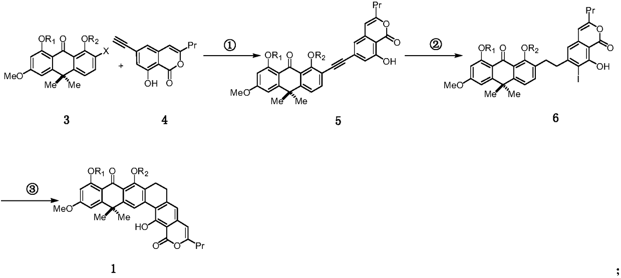 Method for synthesizing Benastatin J