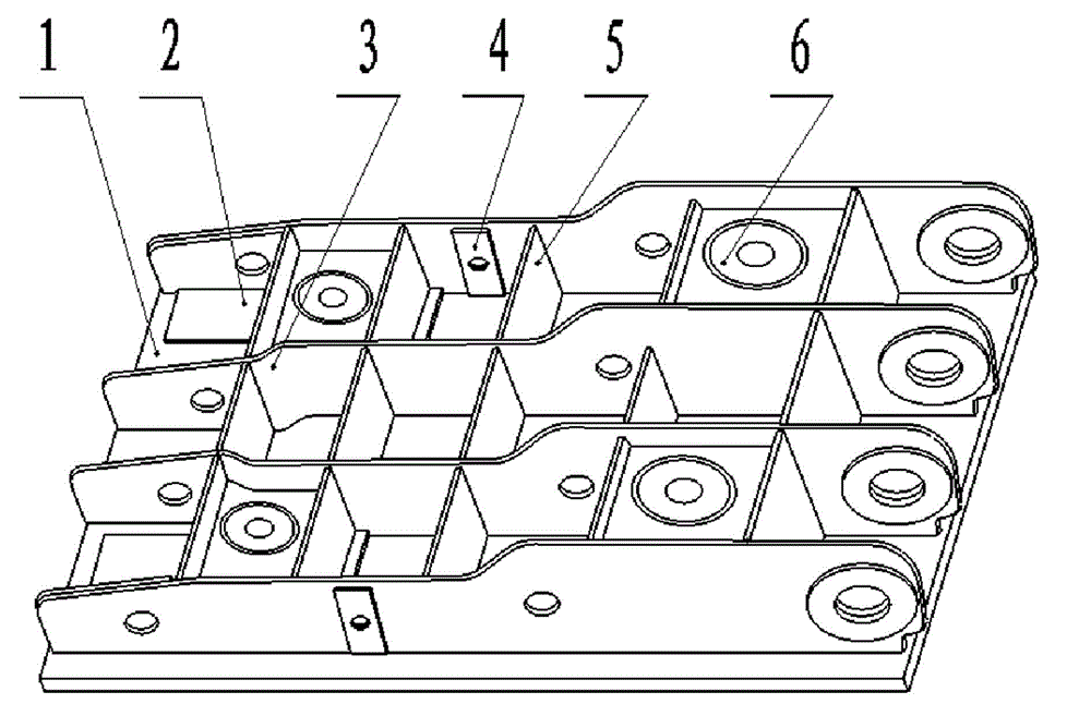 Welding seam automatic tracking method for large-sized complex box-shaped structural part