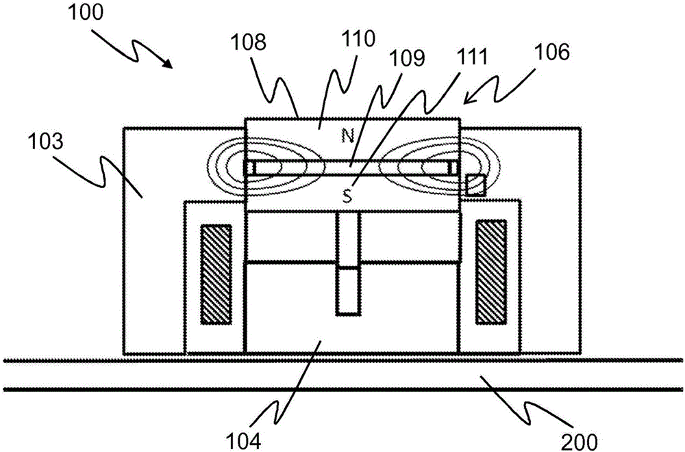 Magnet and actuator