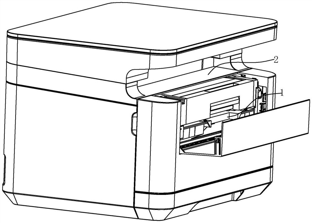 Assembling structure of split type toner cartridge