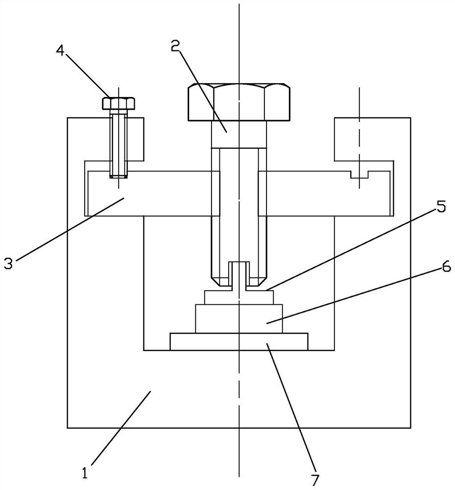 Preparation method of diamond-metal high-temperature solid-state interface reaction sample