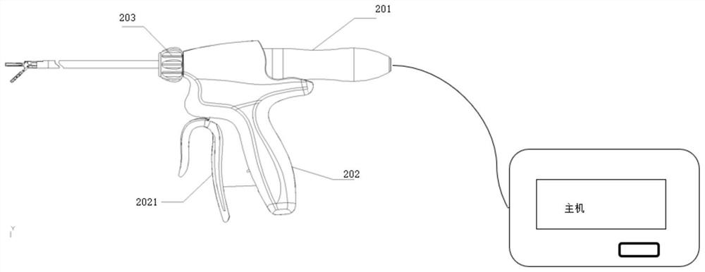 Ultrasonic knife self-adaptive automatic triggering system